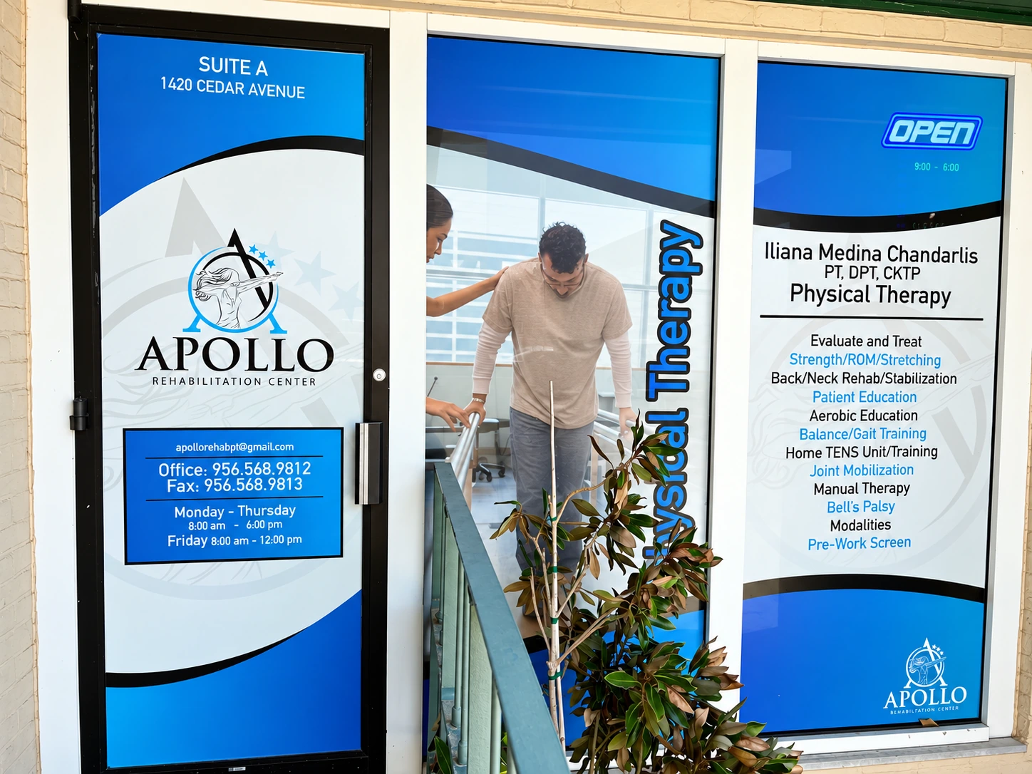 Historic Apollo clinic exterior — original facility, not the current address